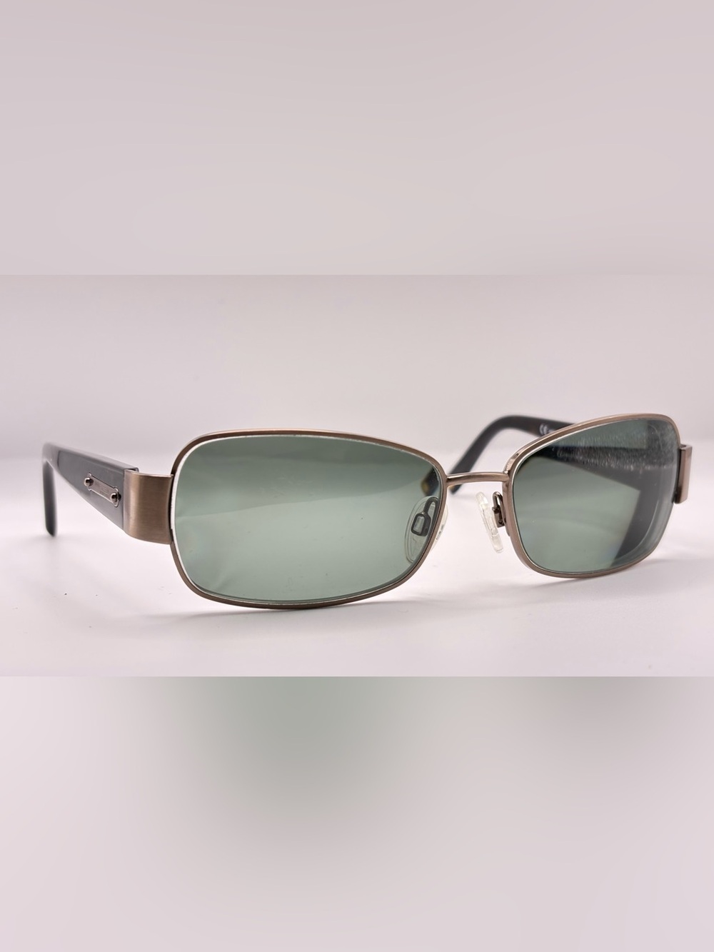 Anne Klein AKNY4117 Silver Oval Sunglasses Frames Only